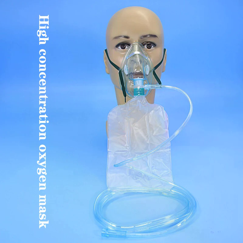 1 قطعة قناع الوجه الأكسجين عال - مراجعة Oxygen Mask Non-Rebreather وسعره