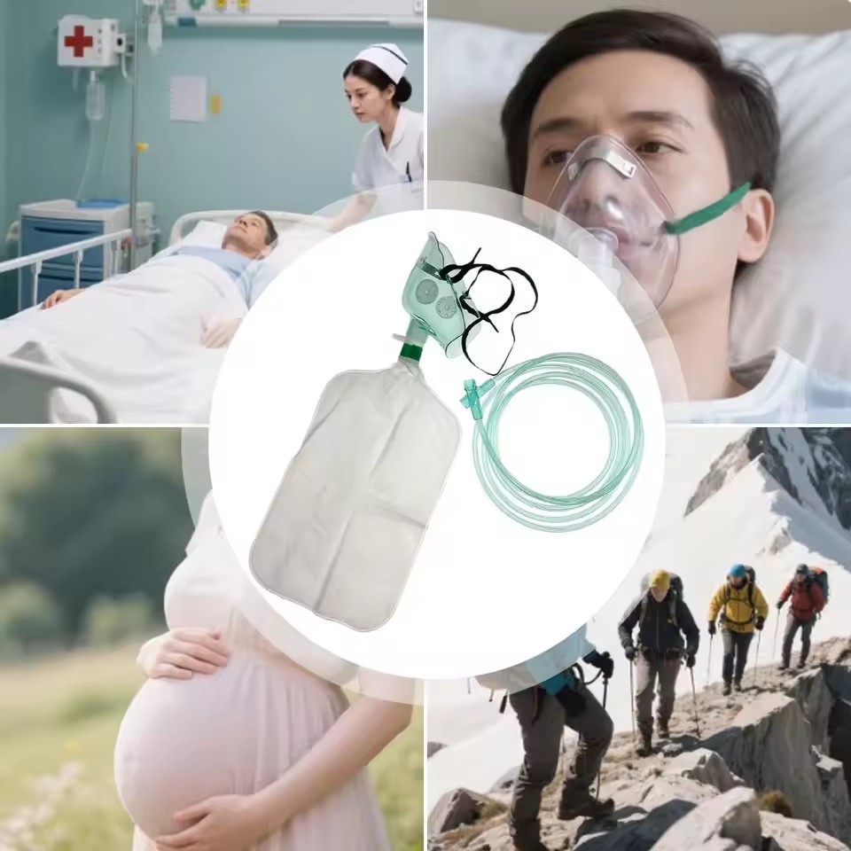 قناع أكسجين للبالغين عالي التر - مراجعة Oxygen Mask Non-Rebreather وسعره