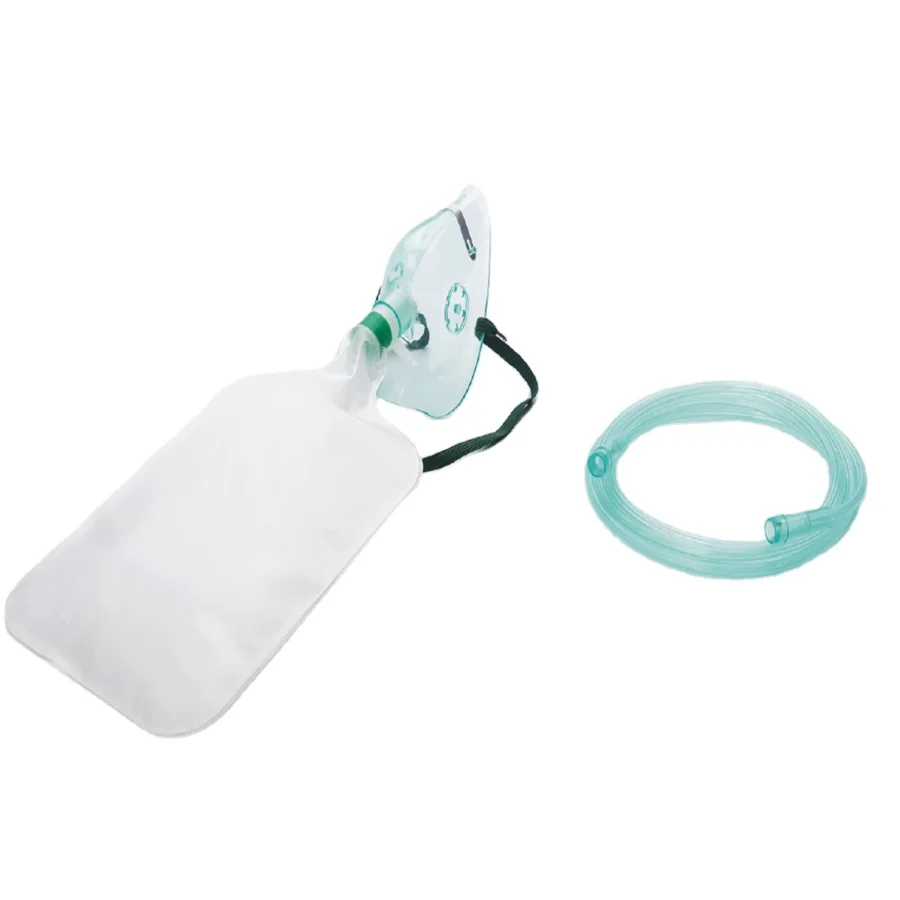 قناع PVC مع حقيبة خزان NRB أقن - مراجعة Oxygen Mask Non-Rebreather وسعره