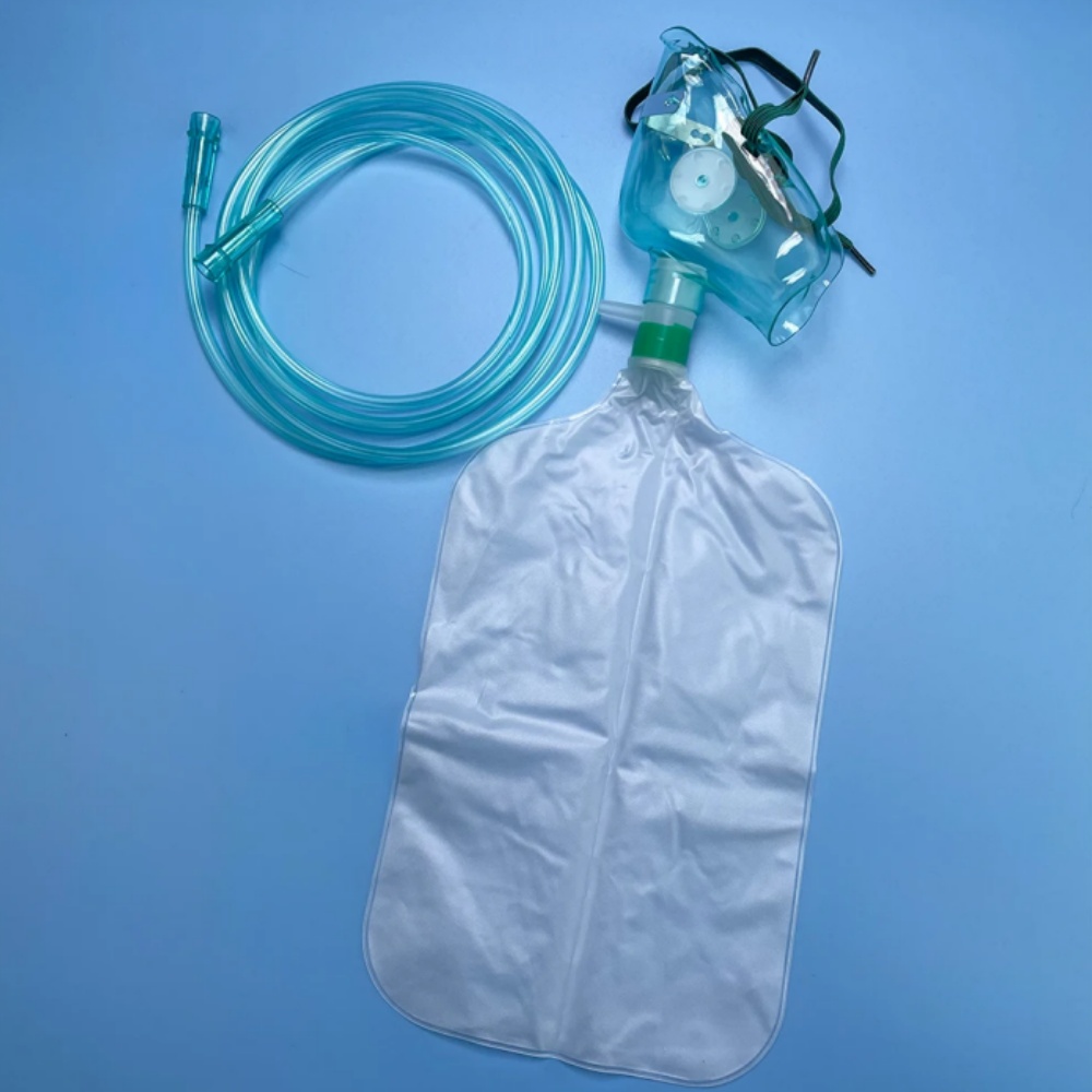 1 قطعة قناع الوجه الأكسجين عال - مراجعة Oxygen Mask Non-Rebreather وسعره