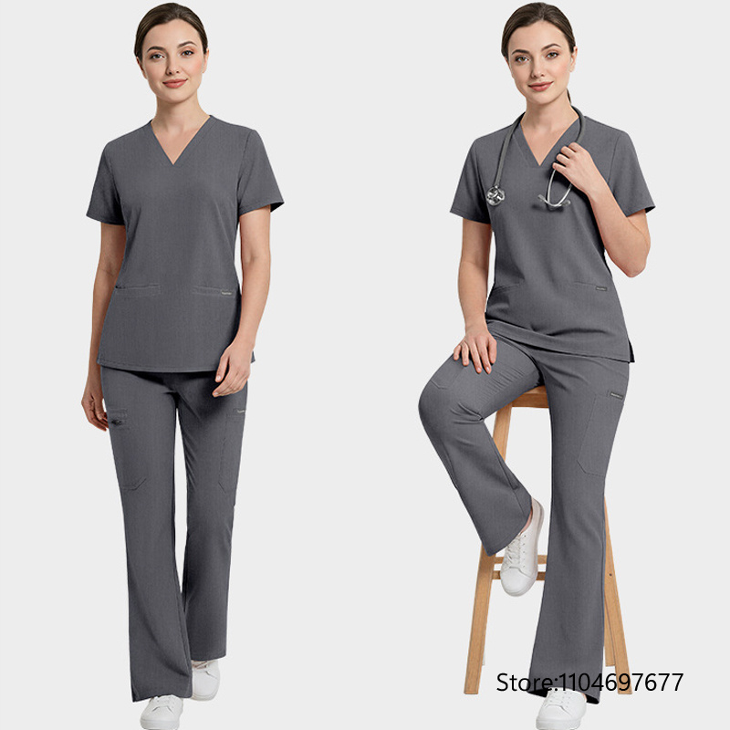 زي طبي جديد للأطباء والممرضات  - مراجعة Medical Lab Uniform وسعره