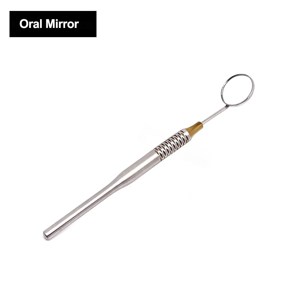 1 قطعة الفولاذ المقاوم للصدأ ا - مراجعة Dental Mirror Probe وسعره