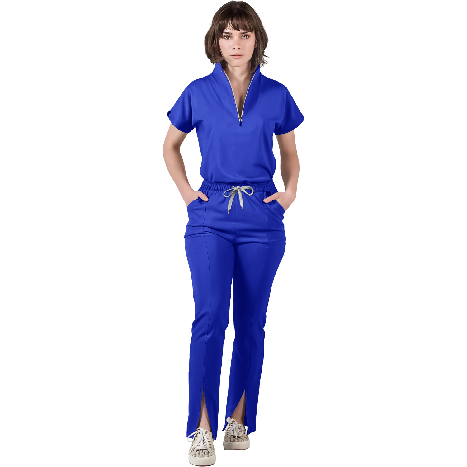 طقم زي موحد بلون واحد لغرفة ال - مراجعة Medical Lab Uniform وسعره