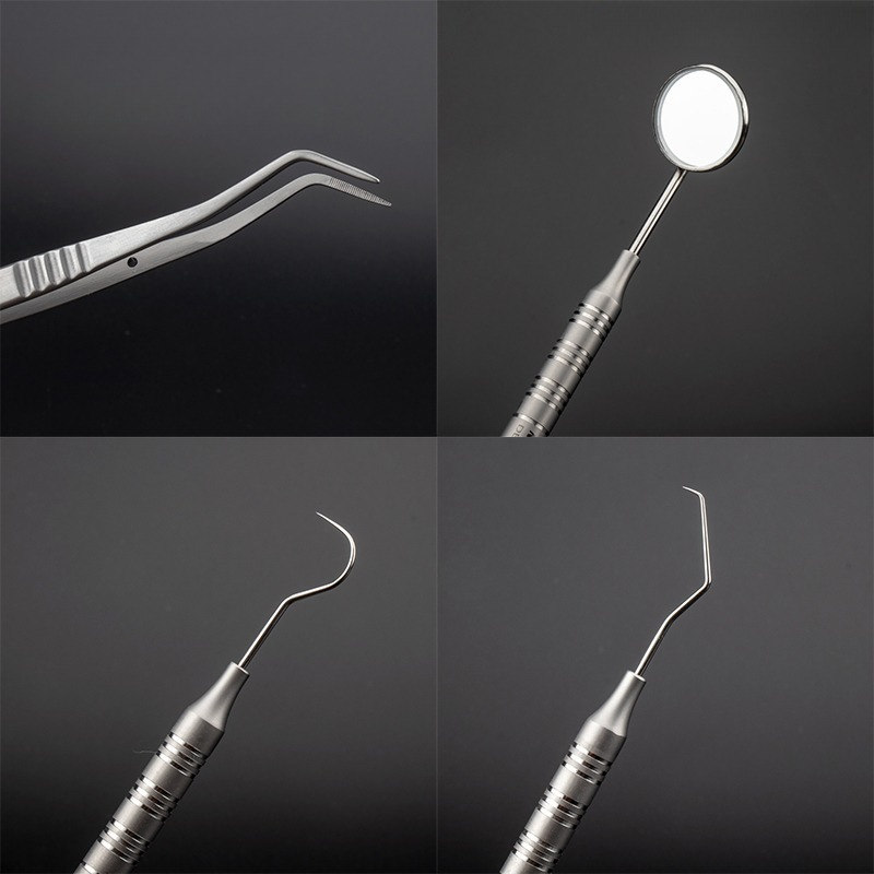 3 قطعة/المجموعة أداة طب الأسنا - مراجعة Dental Mirror Probe وسعره