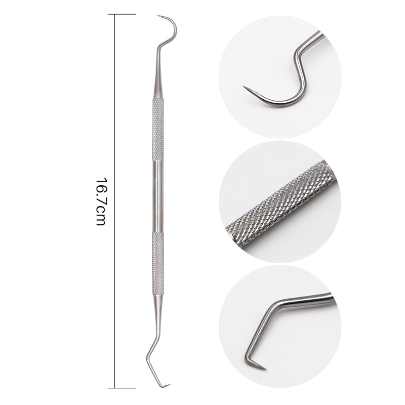 طقم أدوات طبيب الأسنان أدوات ت - مراجعة Dental Mirror Probe وسعره