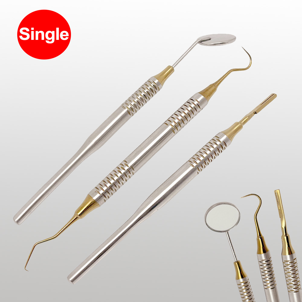 1 قطعة أداة تنظيف الأسنان طبيب - مراجعة Dental Mirror Probe وسعره