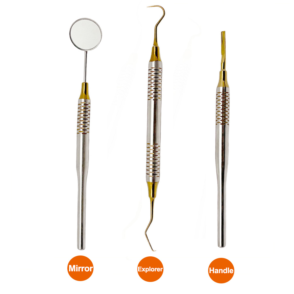 1 قطعة أداة تنظيف الأسنان طبيب - مراجعة Dental Mirror Probe وسعره