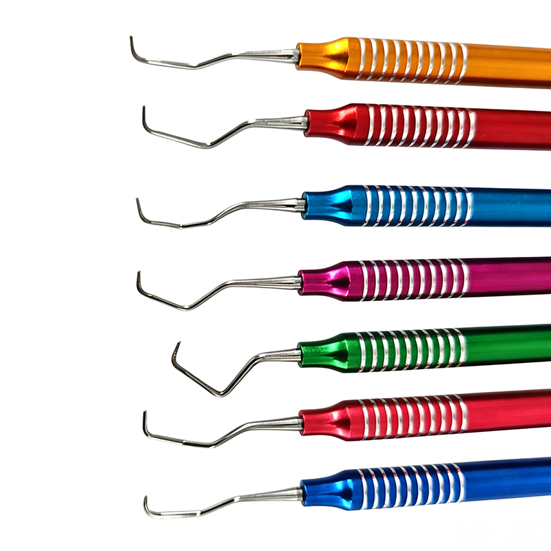طقم كيوريتات جريس للأسنان ملون - مراجعة Dental Mirror Probe وسعره