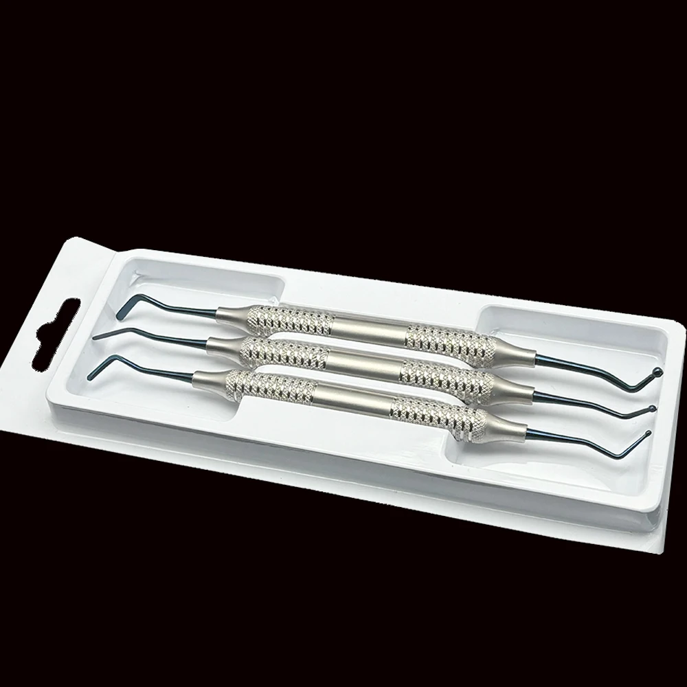 مجموعة من 3 ملاعق حشو الأسنان  - مراجعة Dental Mirror Probe وسعره