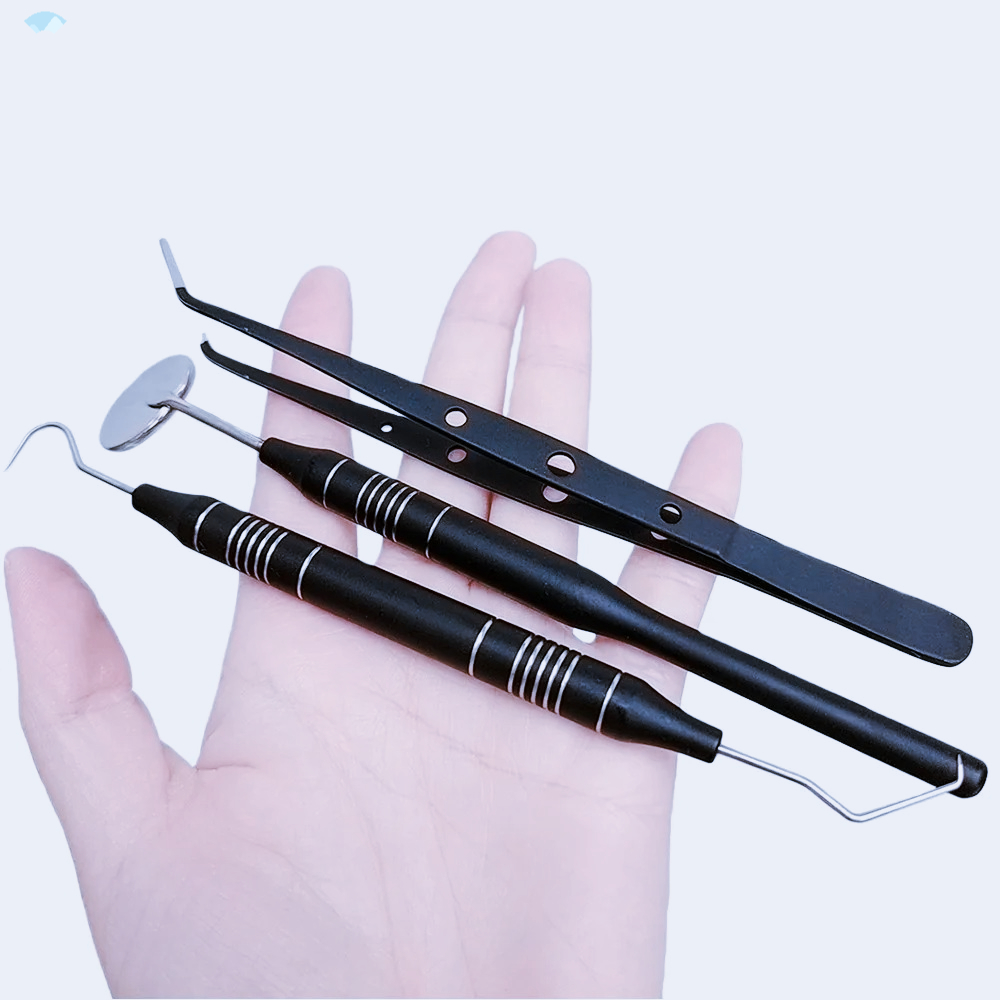 أدوات طب الأسنان من الفولاذ ال - مراجعة Dental Mirror Probe وسعره