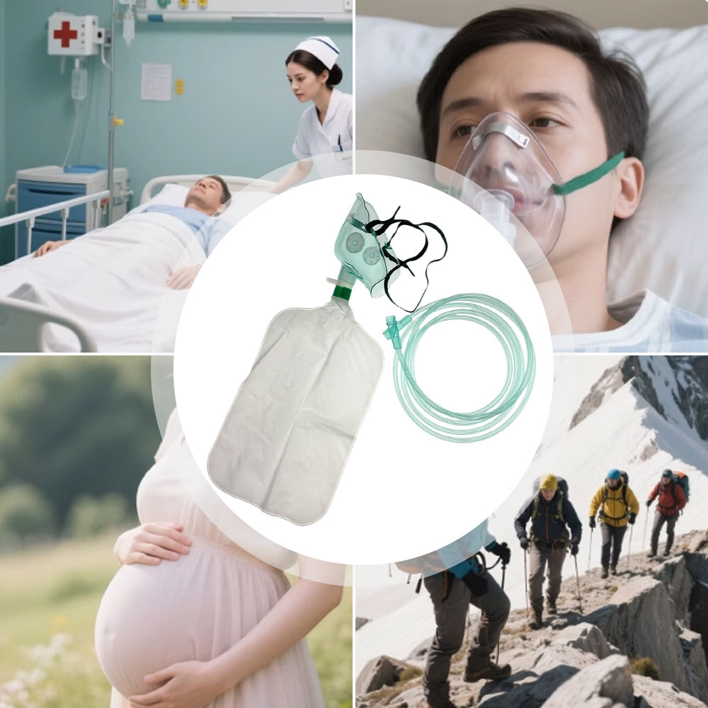 5-10 قطع من أقنعة الأكسجين عال - مراجعة Oxygen Mask Non-Rebreather وسعره
