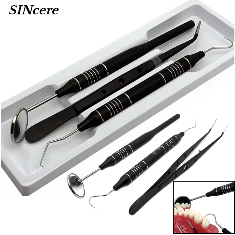 طقم مرآة أسنان من 3 قطع، مرآة  - مراجعة Dental Mirror Probe وسعره