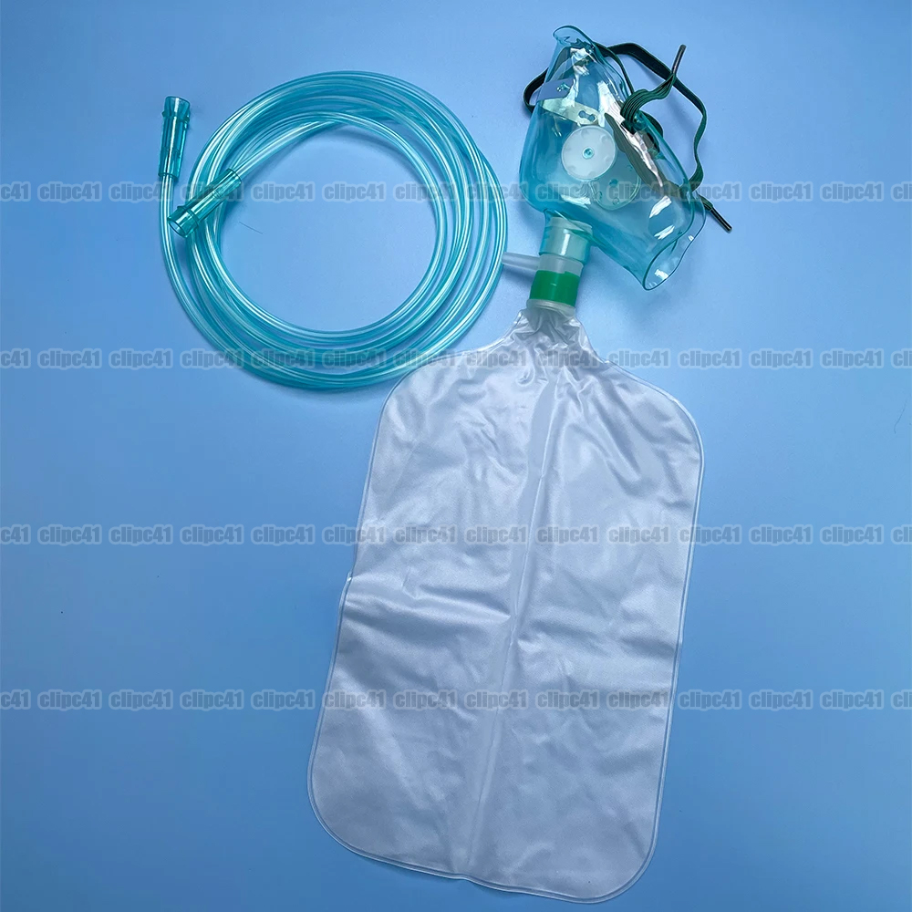 1-10 قطع من أقنعة الأكسجين عال - مراجعة Oxygen Mask Non-Rebreather وسعره