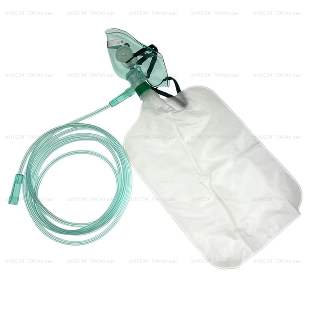 1-5 قطع/مجموعة قناع أكسجين للب - مراجعة Oxygen Mask Non-Rebreather وسعره