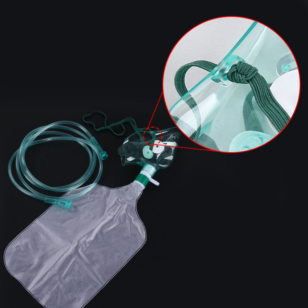 5-20 قطعة من أقنعة الأكسجين غي - مراجعة Oxygen Mask Non-Rebreather وسعره