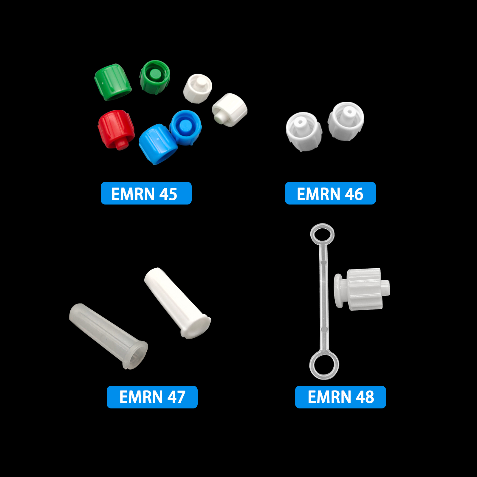 500 قطعة من قبعات Luer للرجال  - مراجعة Medical Labs وسعره